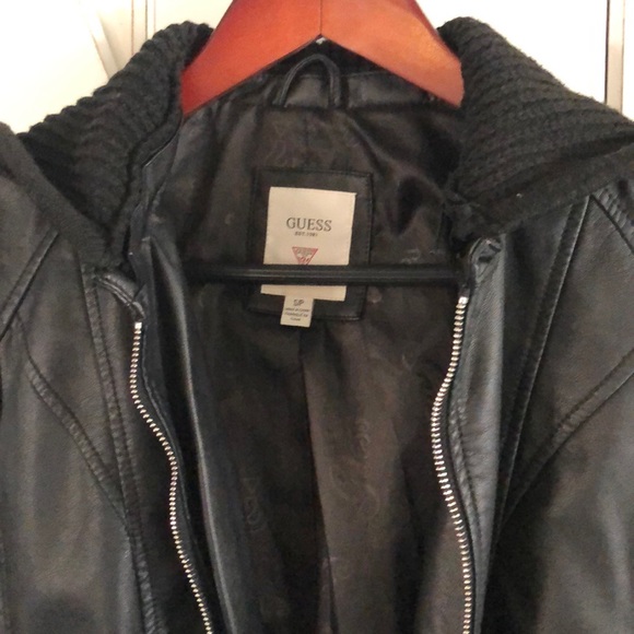 Guess Leather Jacket - Picture 3 of 5